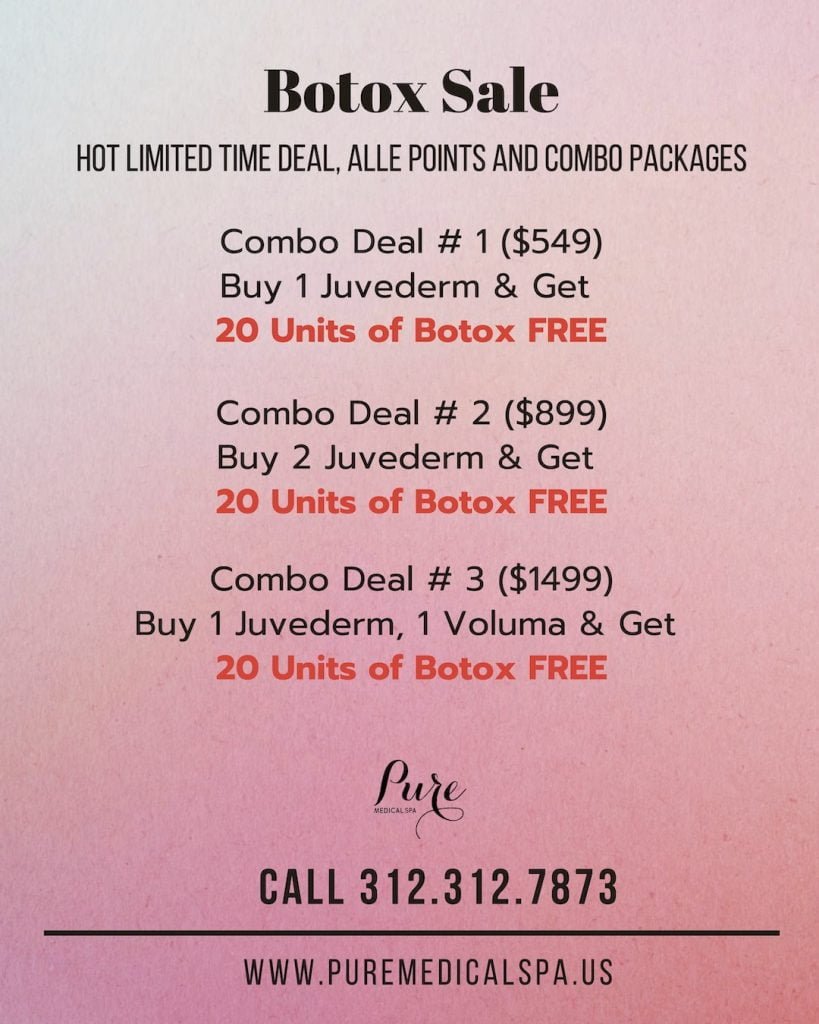 Botox Deals Botox in Chicago Botox and Juvederm Offers Botox
