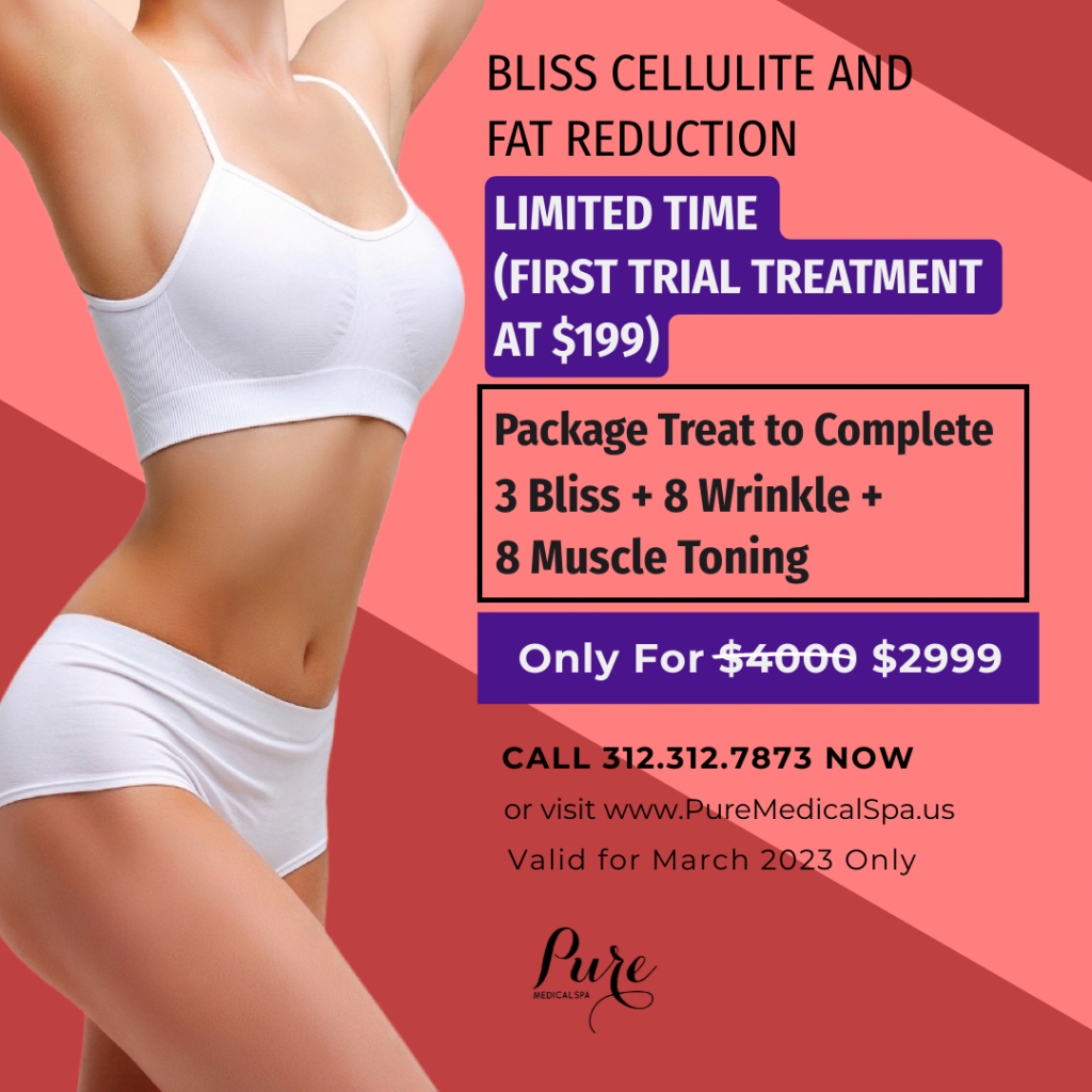 Bliss and Cellulite Treatment Chicago March 2023 Offers
