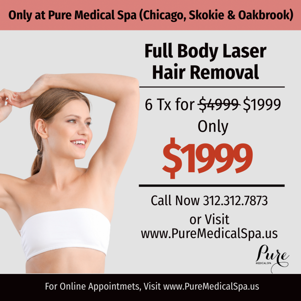 Laser Hair Removal Pure Medical Spa