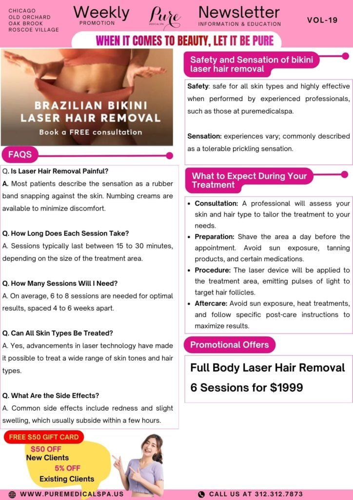 Your Guide To Bikini & Brazilian Laser Hair Removal