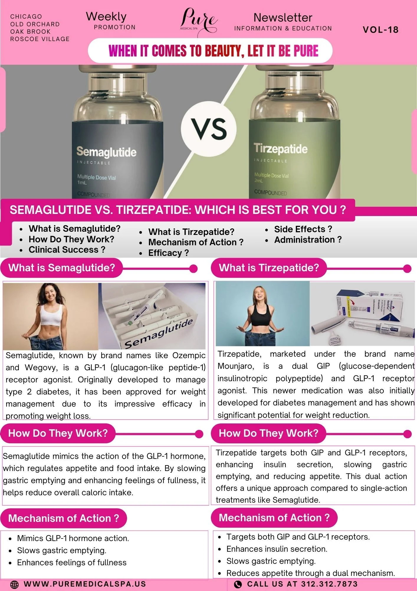 cagrilintide peptide vs tirzepatide Semaglutide vs Tirzepatide, which is better for you?