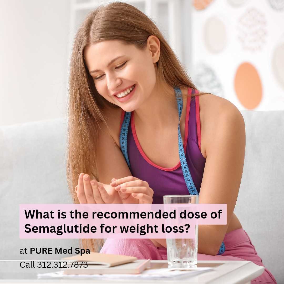 What is the recommended dose of Semaglutide for weight loss What is the recommended dose of Semaglutide for weight loss