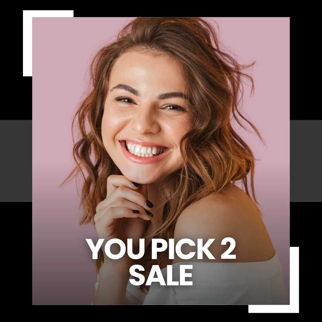 You Pick 2 Sale for Botox and Fillers