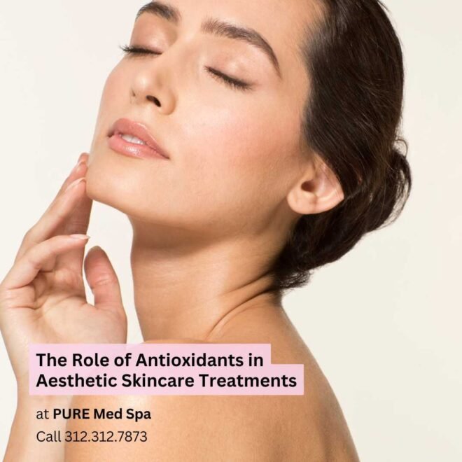 antioxidants in aesthetic skincare treatments