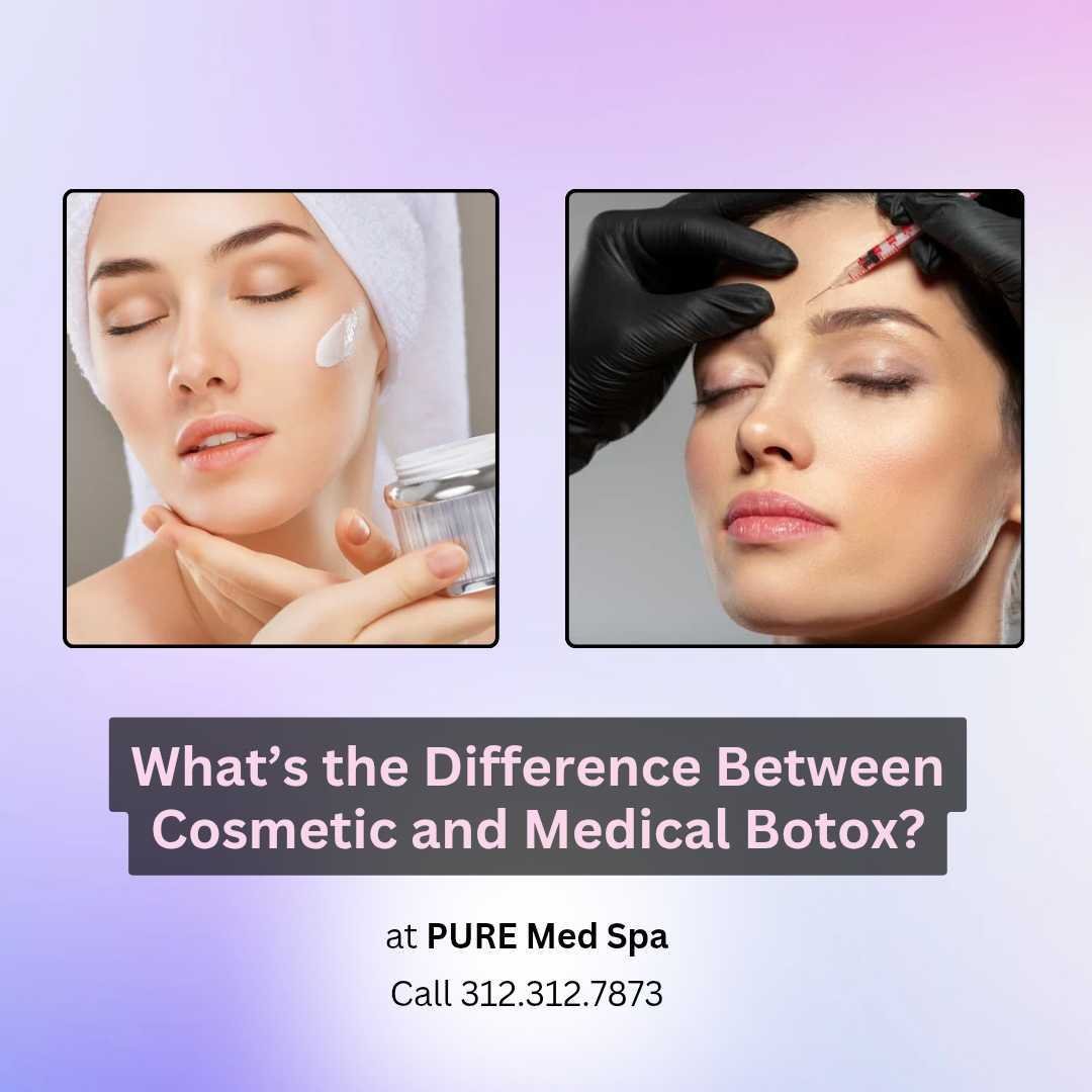Difference Between Cosmetic and Medical Botox Difference Between Cosmetic and Medical Botox