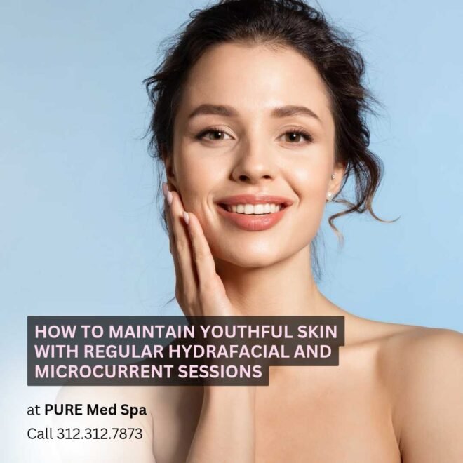 How to Maintain Youthful Skin with Regular HydraFacial and Microcurrent Sessions