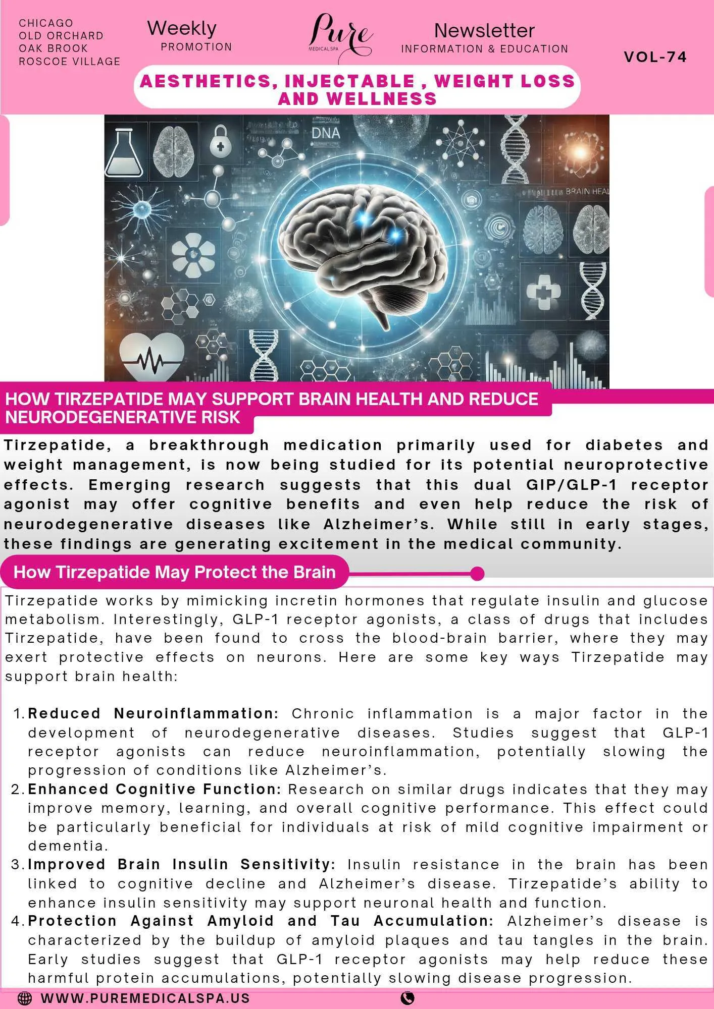 tirzepatide blood brain barrier How Tirzepatide Supports Brain Health & Reduces Neurodegenerative Risk