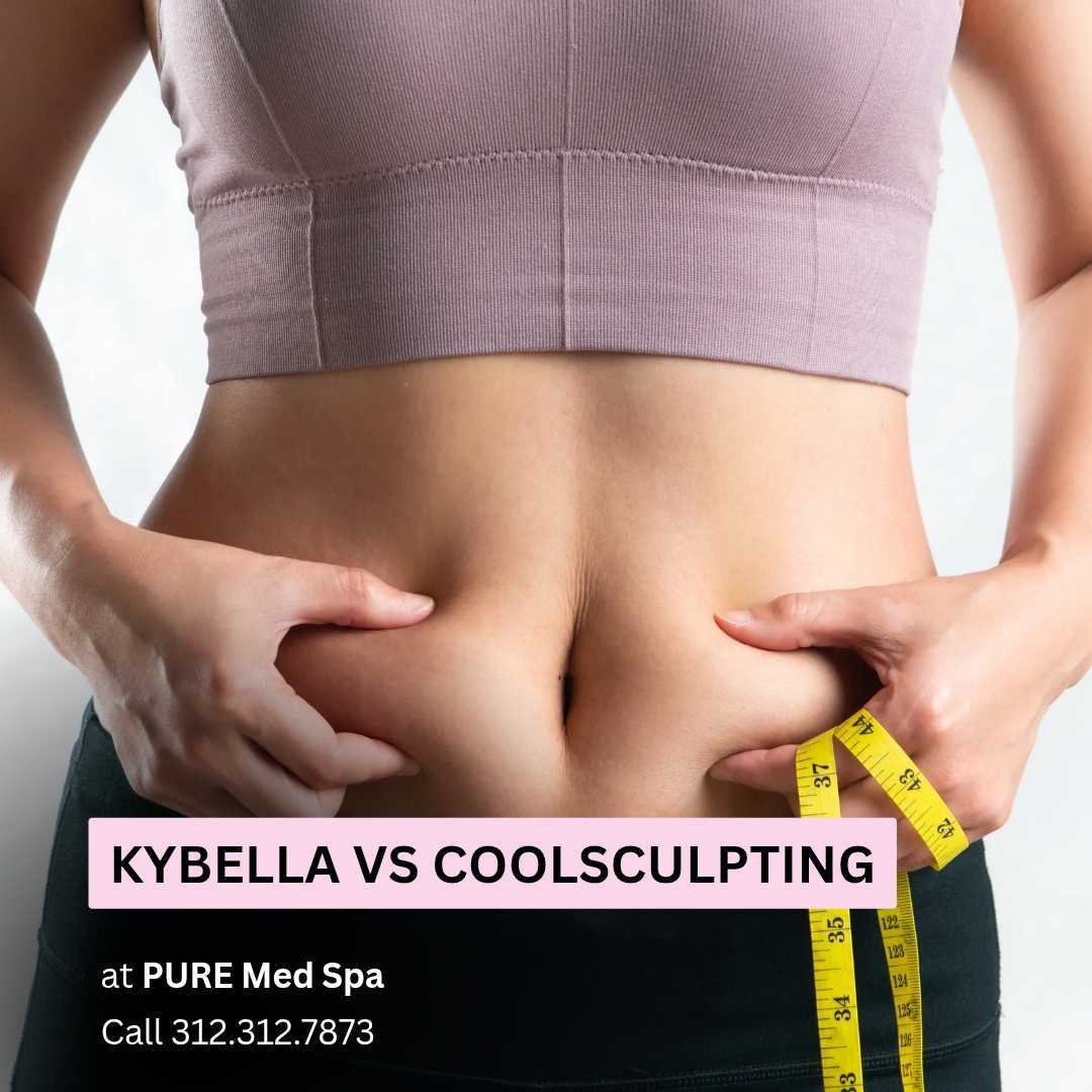 Kybella vs CoolSculpting Kybella vs CoolSculpting