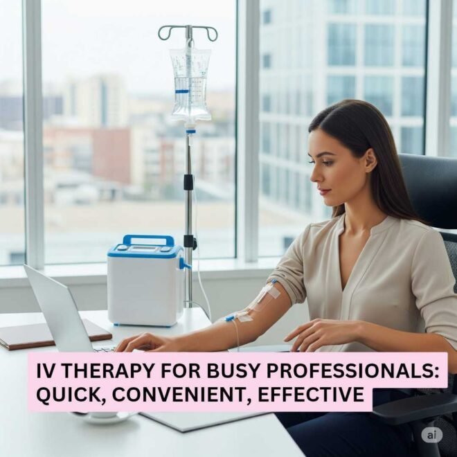 IV Therapy for Busy Professionals