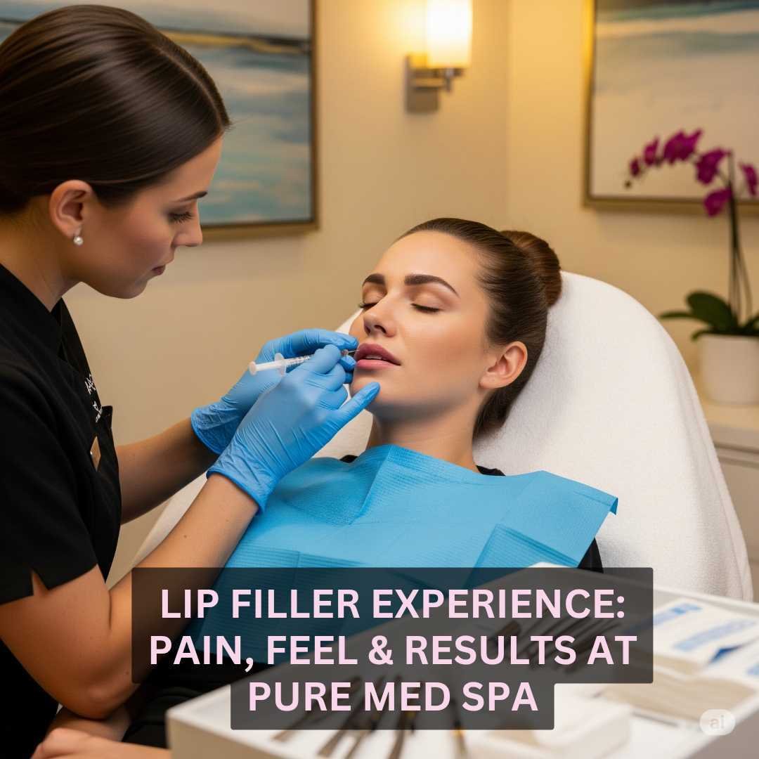 Lip Filler Experience: Pain, Feel & Results at Pure Med Spa