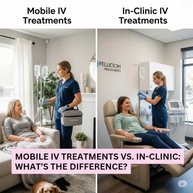 Mobile IV Treatments vs. In-Clinic Mobile IV Treatments vs. In-Clinic
