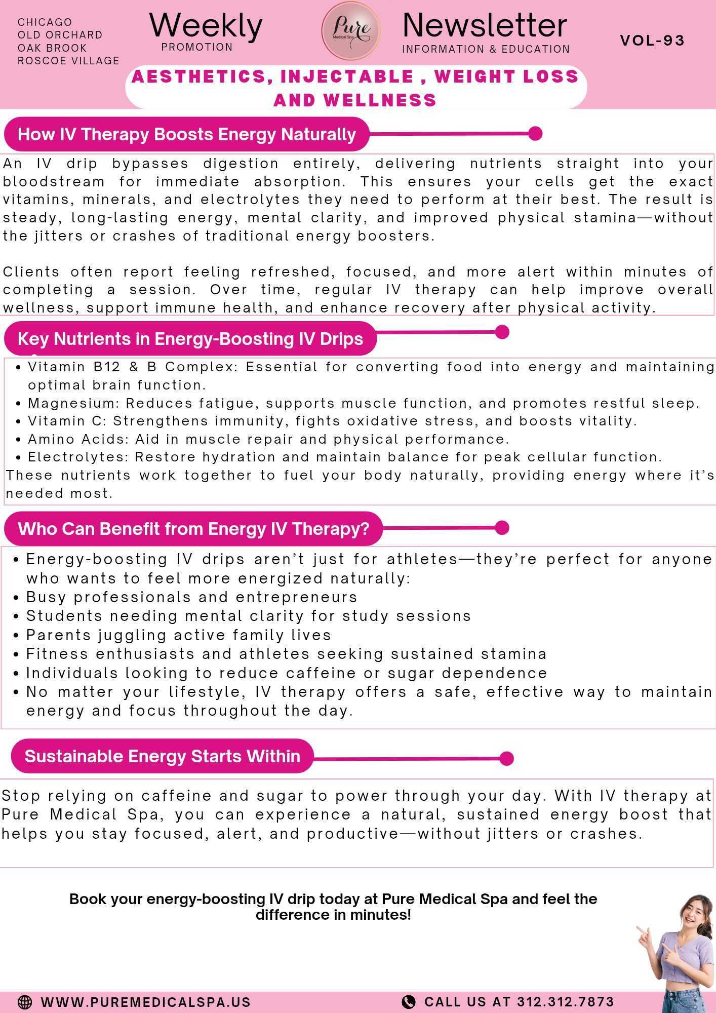 Natural Energy Boosts Without the Jitters: The IV Solution Natural Energy Boosts Without the Jitters: The IV Solution