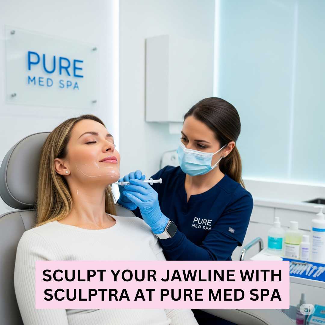 Sculpt Your Jawline with Sculptra at Pure Med Spa