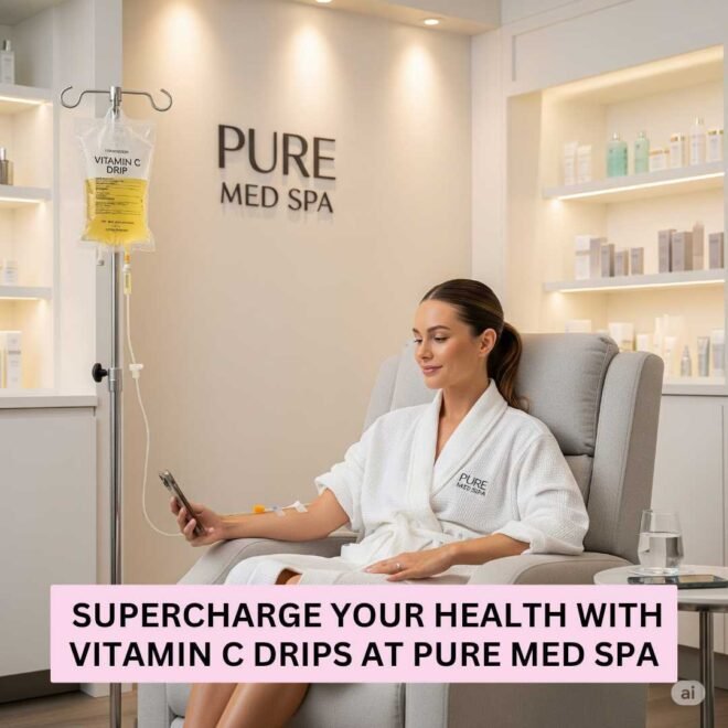 Supercharge Your Health with Vitamin C Drips at Pure Med Spa Supercharge Your Health with Vitamin C Drips at Pure Med Spa
