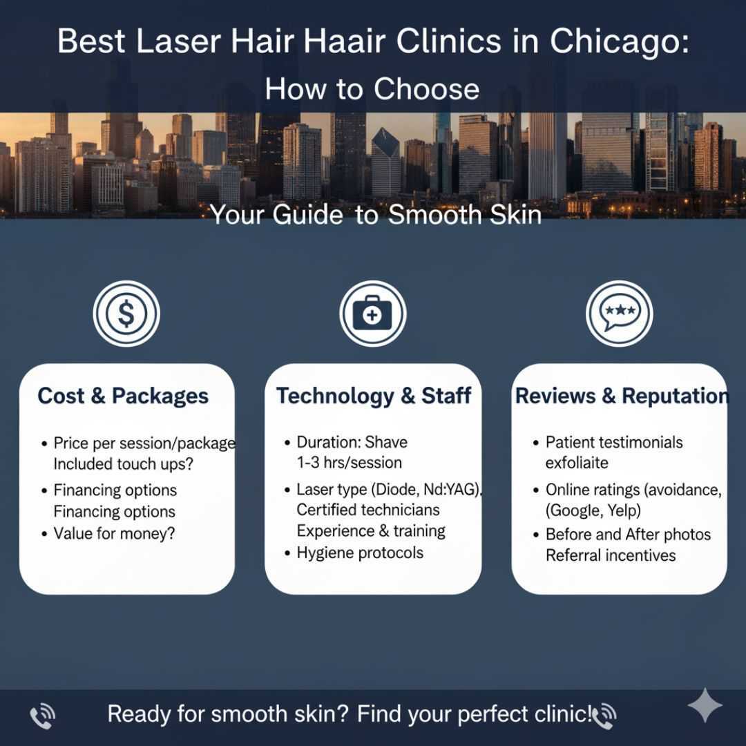 Best Laser Hair Removal Clinics in Chicago How to Choose Best Laser Hair Removal Clinics in Chicago How to Choose