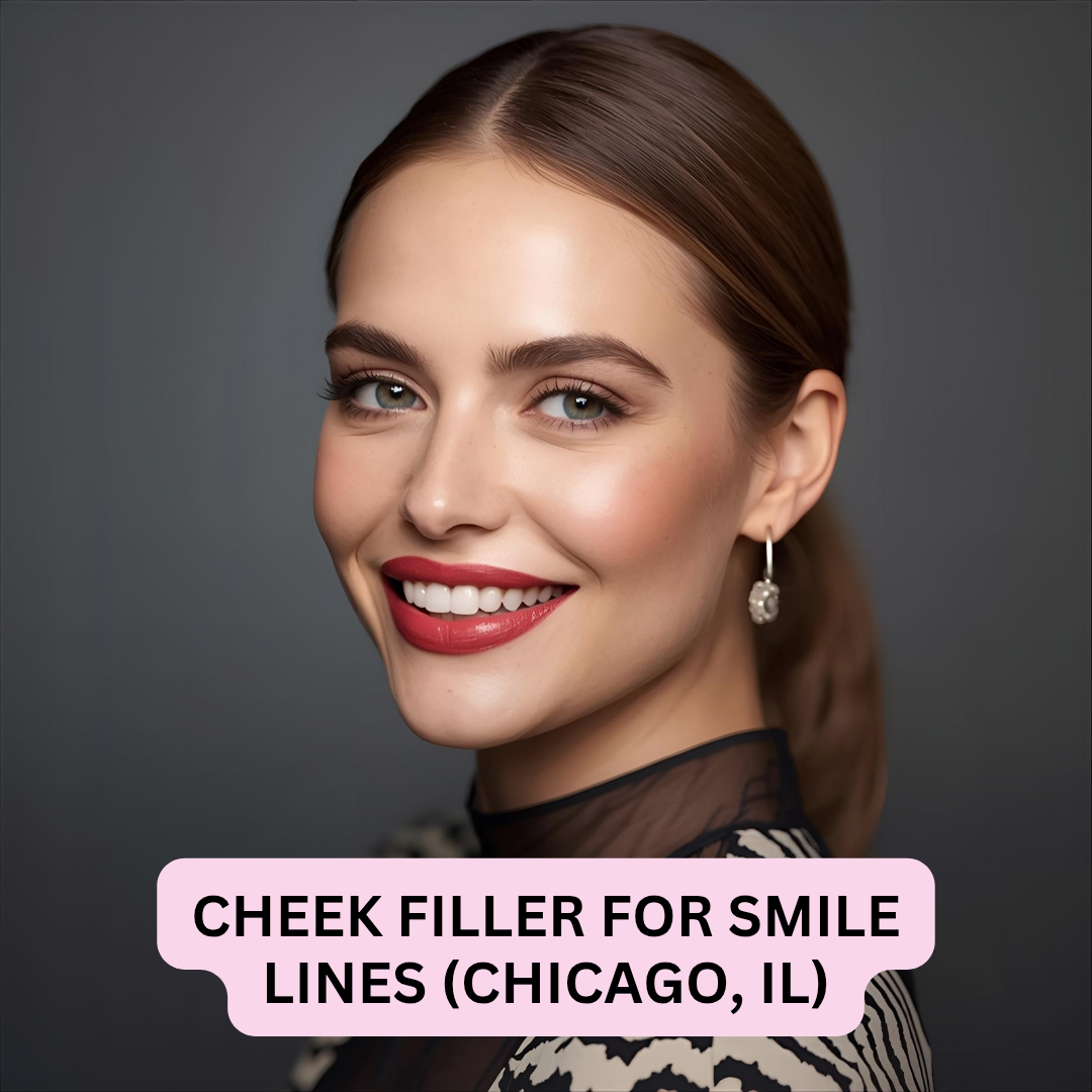 Cheek Filler for Smile Lines (Chicago, IL) Cheek Filler for Smile Lines (Chicago, IL)