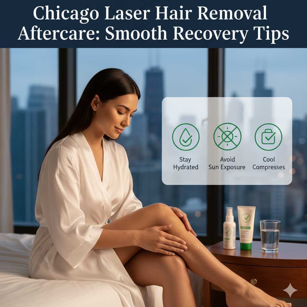 Chicago Laser Hair Removal Aftercare Smooth Recovery Tips Chicago Laser Hair Removal Aftercare Smooth Recovery Tips