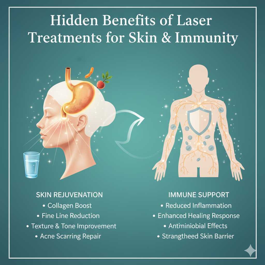 Hidden Benefits of Laser Treatments for Skin & Immunity