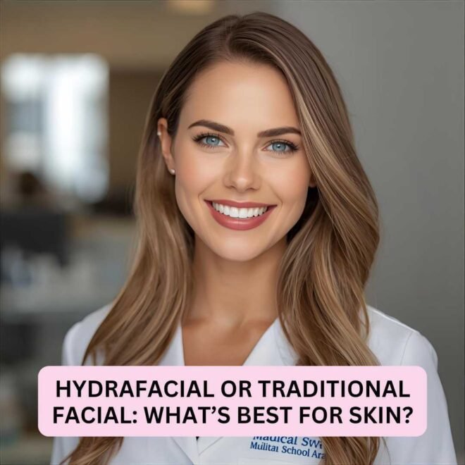 HydraFacial vs traditional facial HydraFacial vs traditional facial