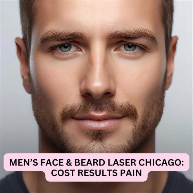 Men’s Face & Beard Laser Chicago Cost Results Pain
