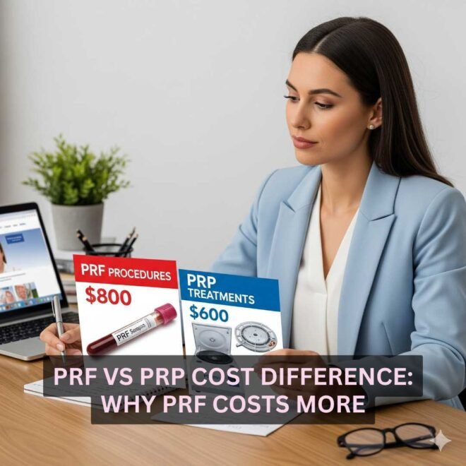 PRF vs PRP Cost Difference