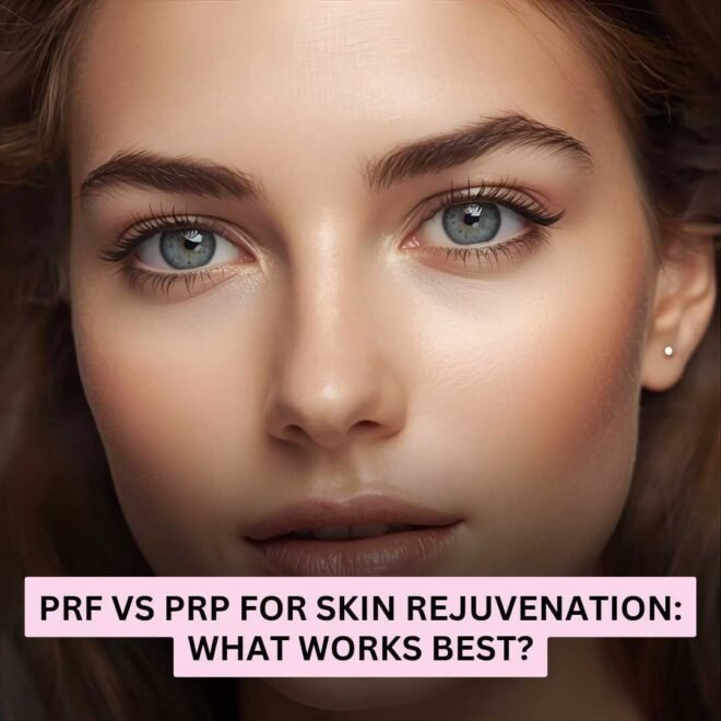 PRF vs PRP for Skin Rejuvenation