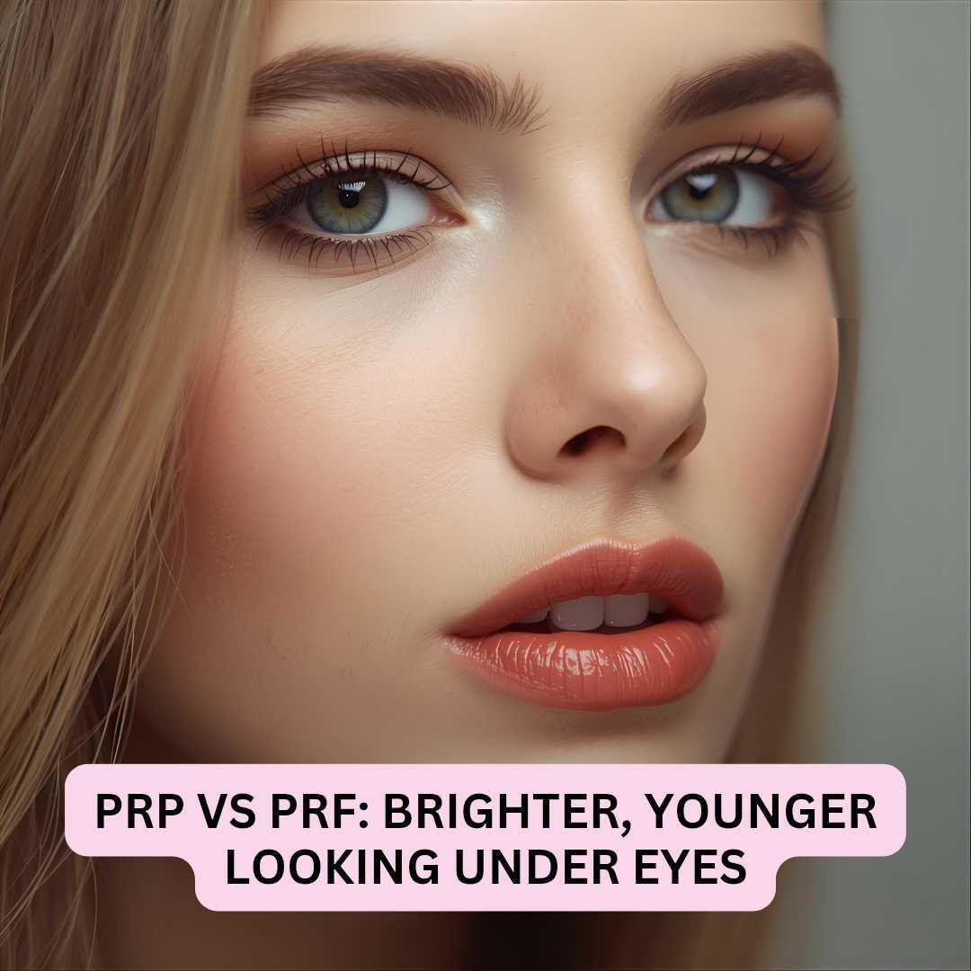 PRP vs PRF Brighter, Younger Looking Under Eyes PRP vs PRF Brighter, Younger Looking Under Eyes