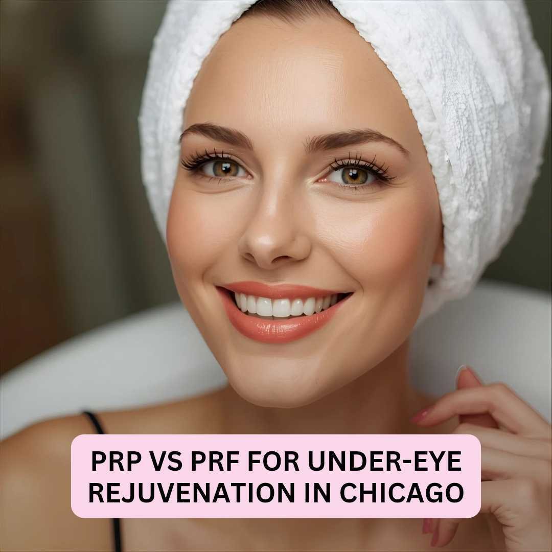 PRP vs PRF for Under-Eye Rejuvenation in Chicago