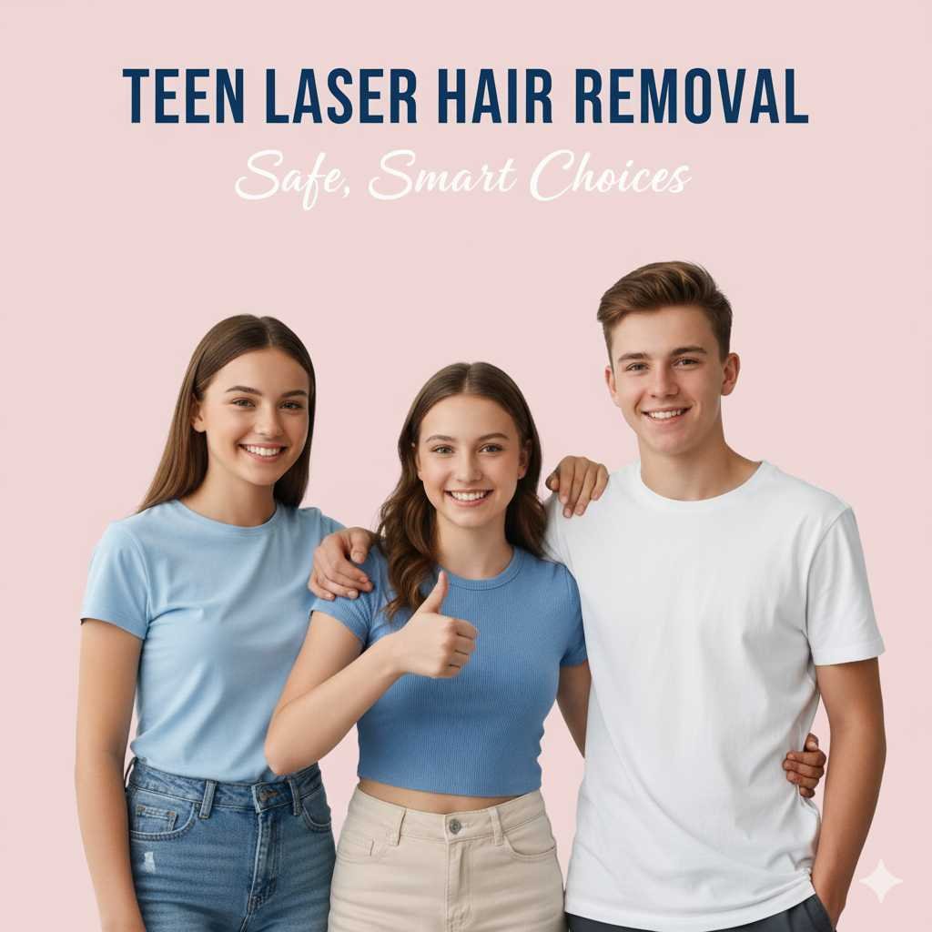 Teen Laser Hair Removal in Chicago Safe, Smart Choices