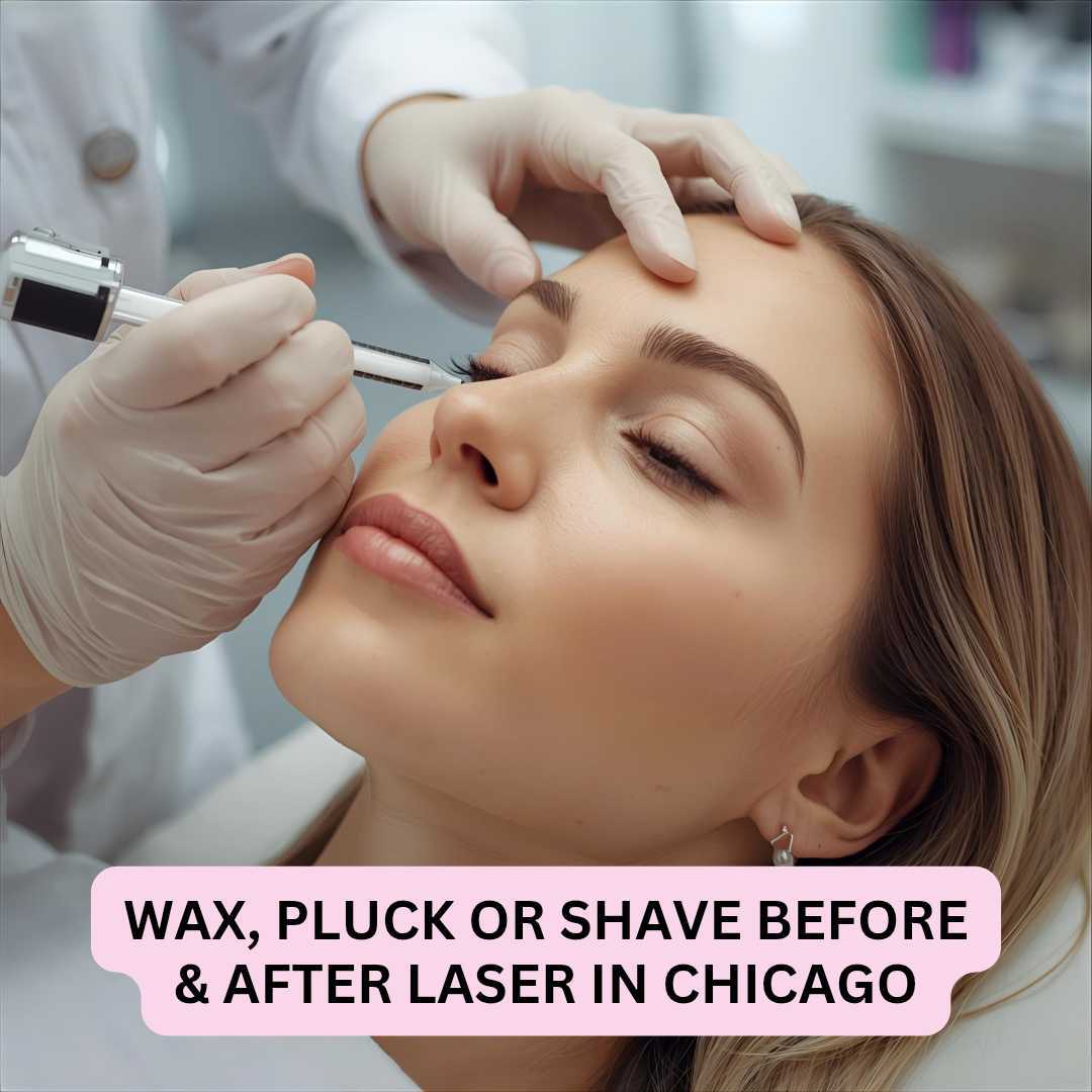 Wax, Pluck or Shave Before & After Laser in Chicago Wax, Pluck or Shave Before & After Laser in Chicago