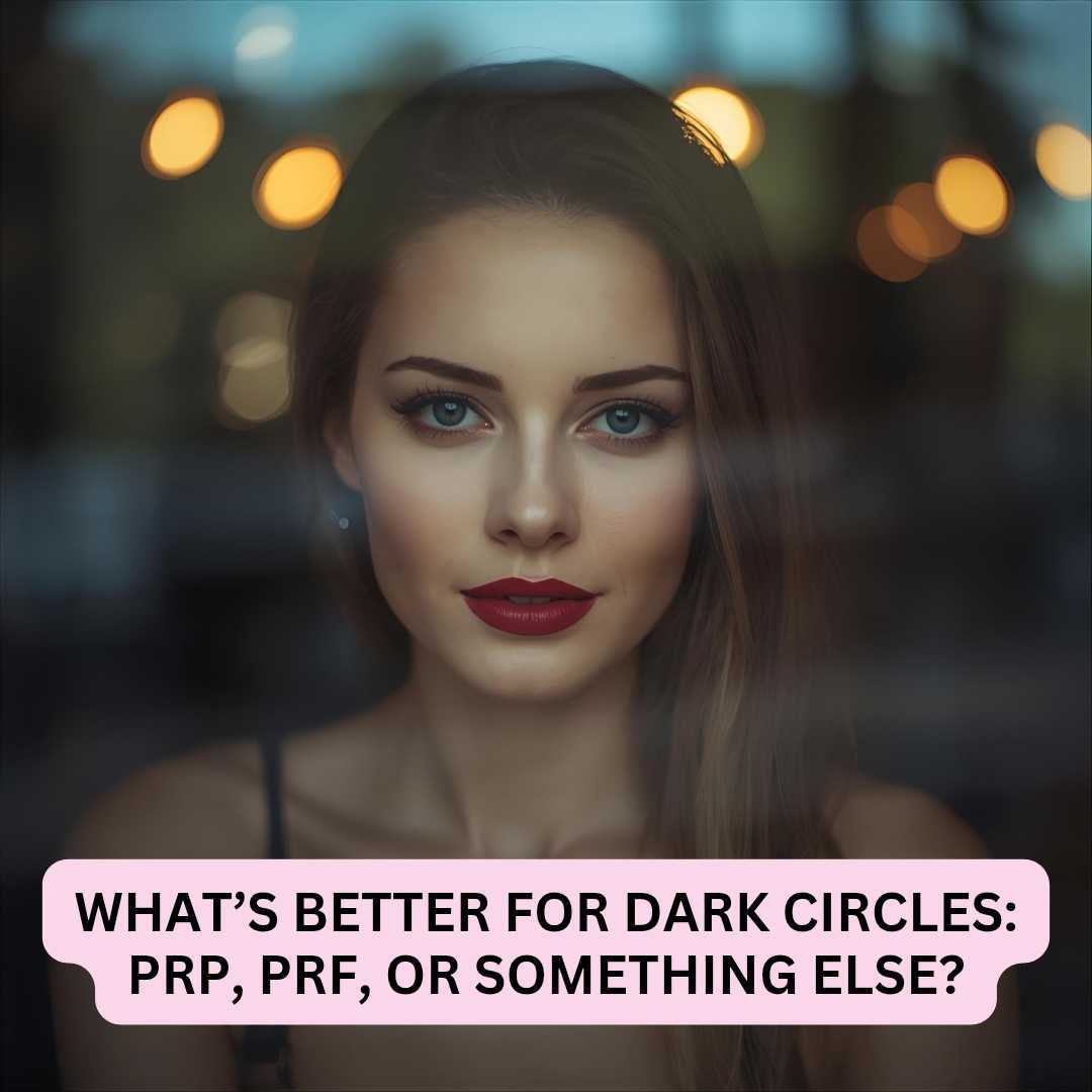 What’s Better for Dark Circles PRP, PRF, or Something Else What’s Better for Dark Circles PRP, PRF, or Something Else