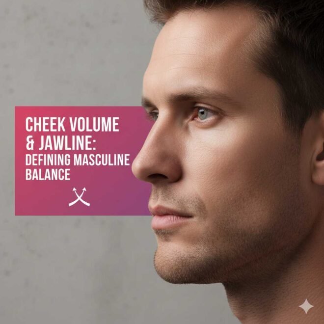 Cheek Volume & Jawline Defining Masculine Balance