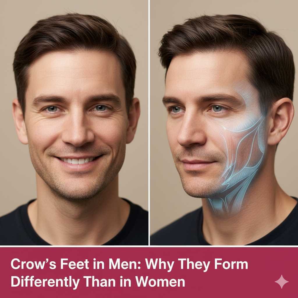 Crow’s feet men Crow’s feet men
