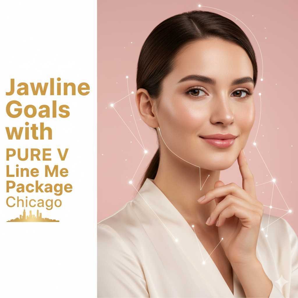 Jawline Goals with PURE V Line Me Package Chicago Jawline Goals with PURE V Line Me Package Chicago