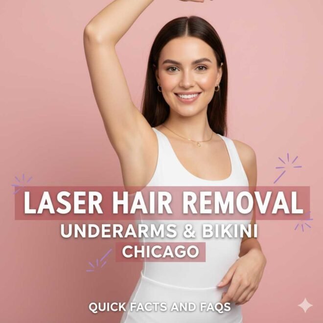 Laser Hair Removal for Underarms & Bikini in Chicago Quick Facts and FAQs