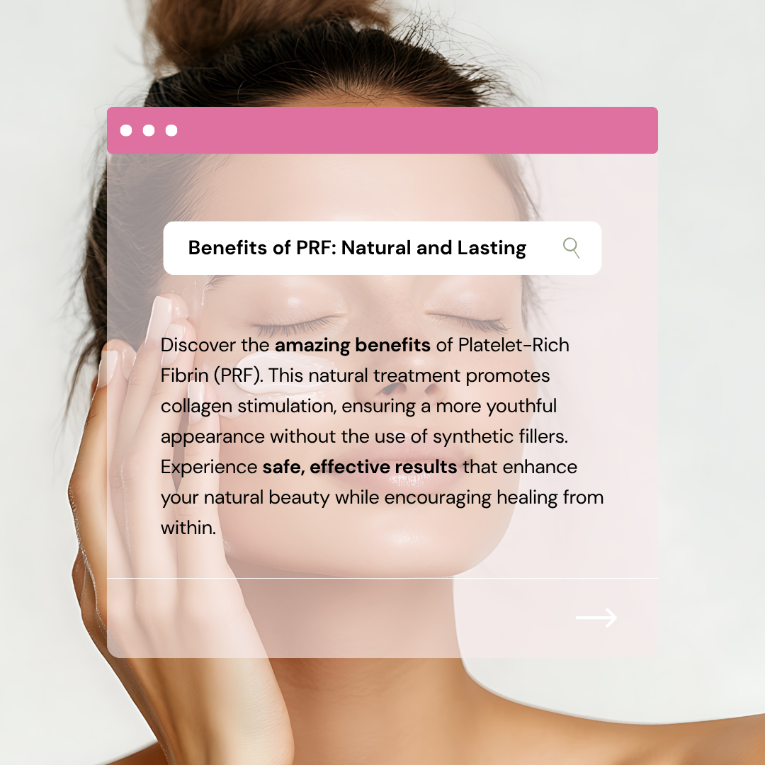 Benefits of PRF