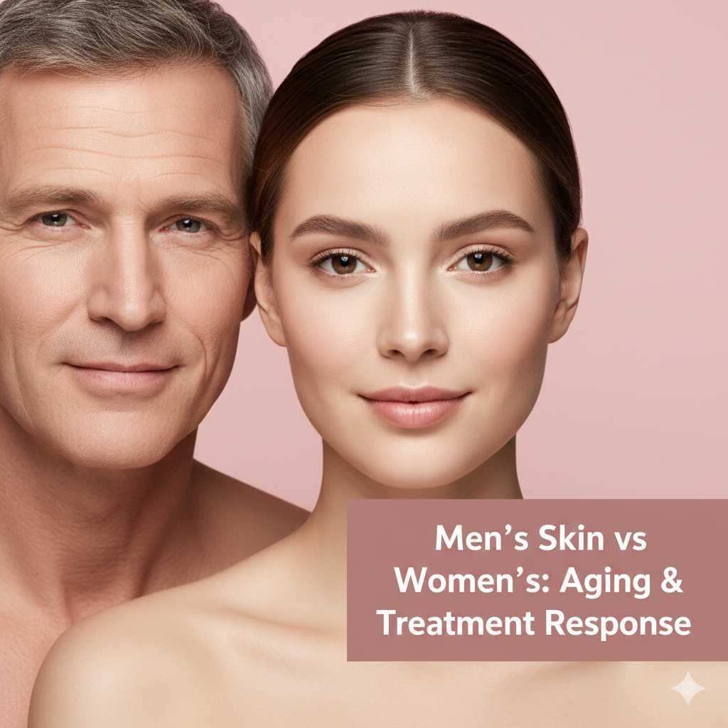 Men’s Skin vs Women’s: Aging & Treatment Response