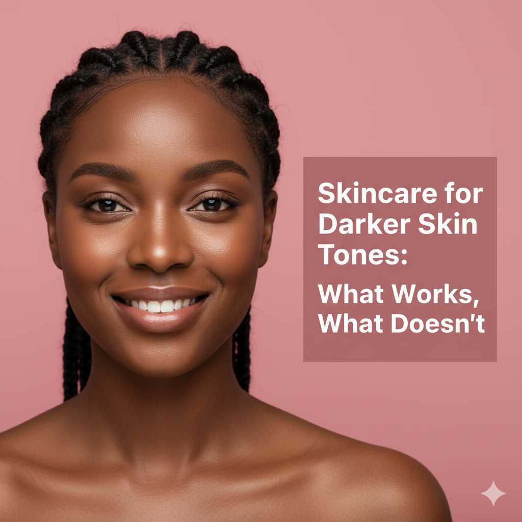 skincare for darker skin tones