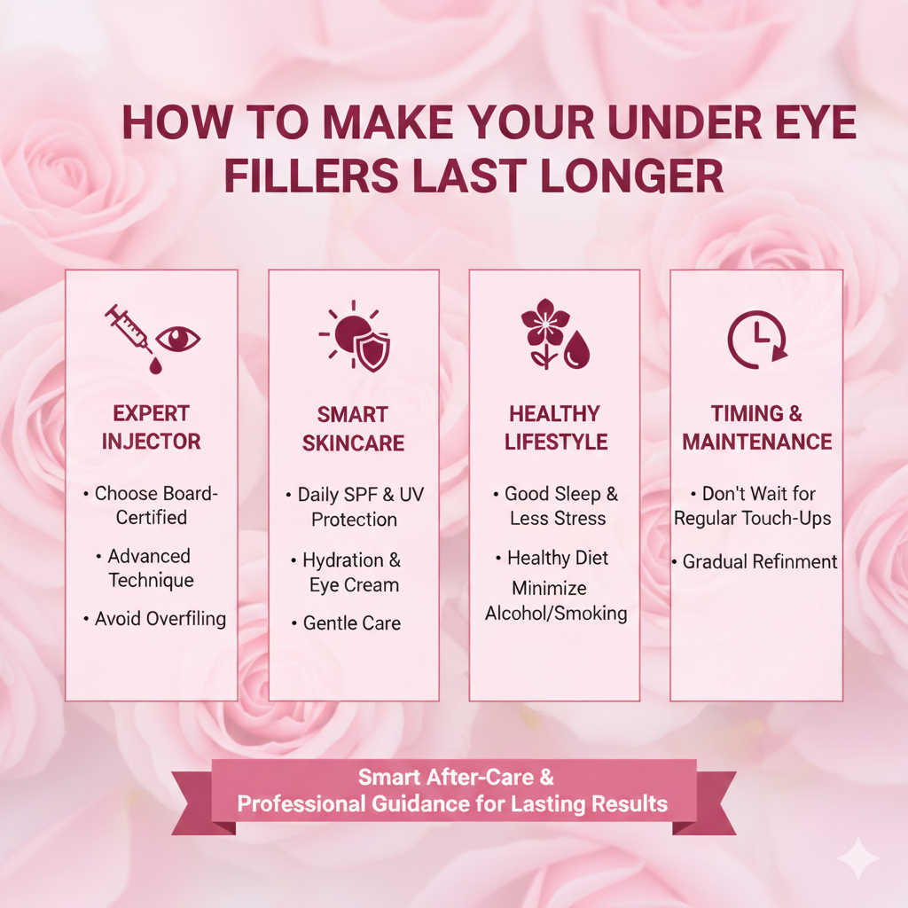 How to Make Your Under Eye Fillers Last Longer