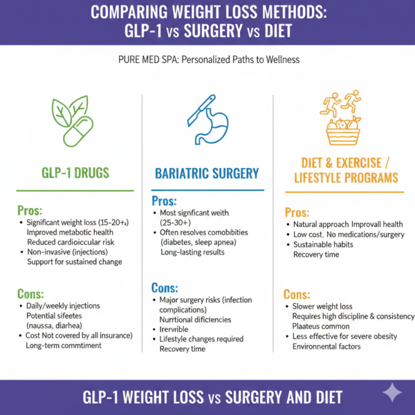 Comparing GLP‑1 Drugs With Other Weight Loss Methods: Diet & Exercise ...