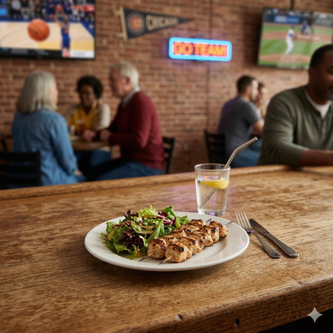 GLP-1 Restaurant Ordering Tips at Chicago Sports Bars GLP-1 Restaurant Ordering Tips at Chicago Sports Bars