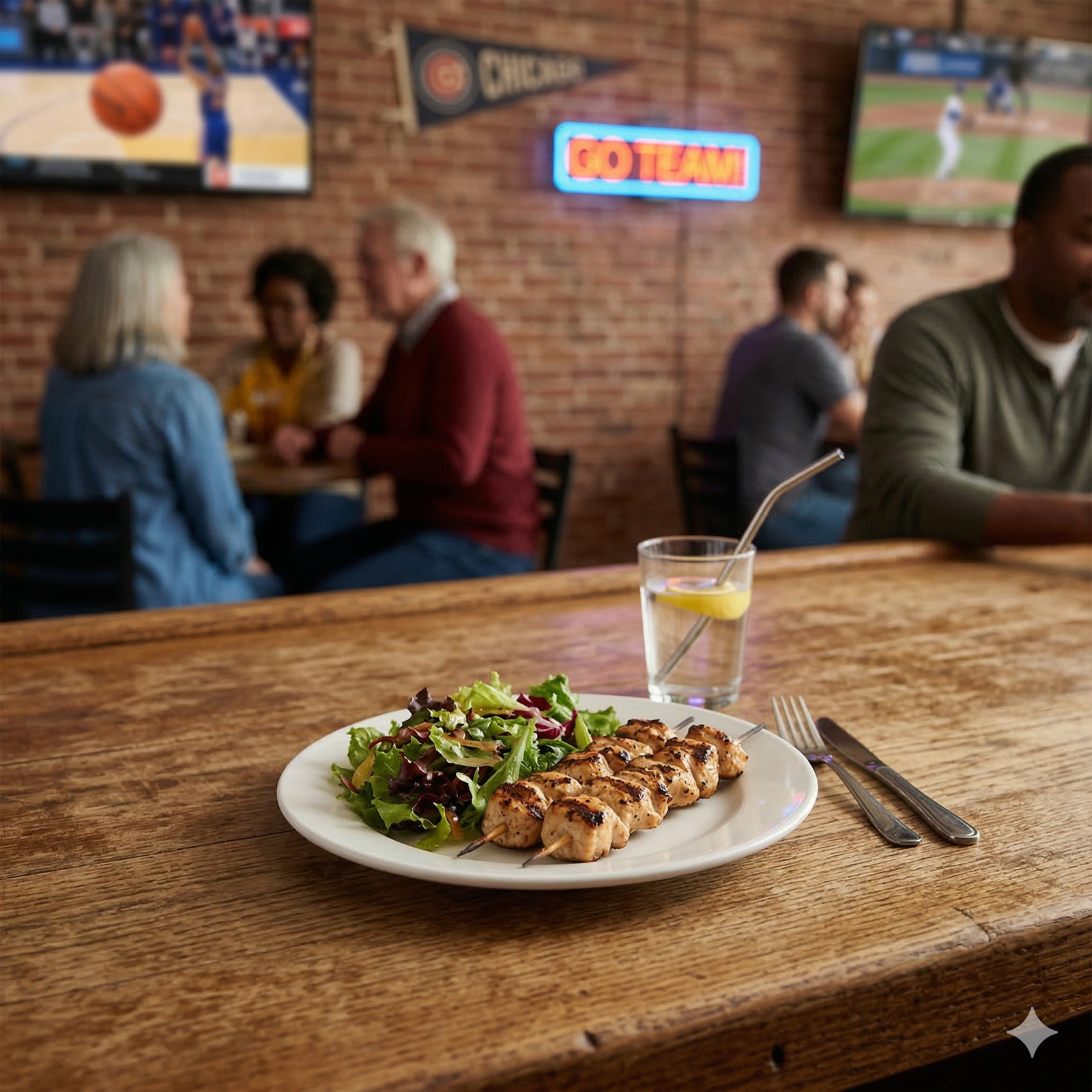 GLP-1 Restaurant Ordering Tips at Chicago Sports Bars