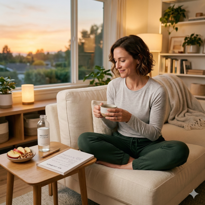 Evening Habits That Support Weight Loss With Wegovy Pills