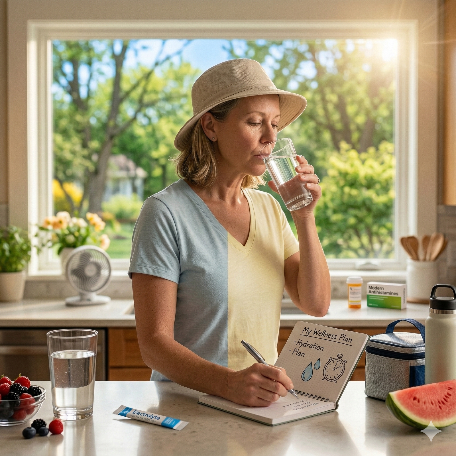 How to Stay Hydrated While Taking GLP-1 During Summers