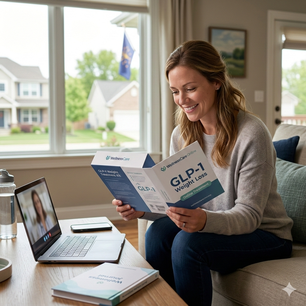 Indiana’s Trusted Choice for Online GLP-1 Weight Loss Treatment