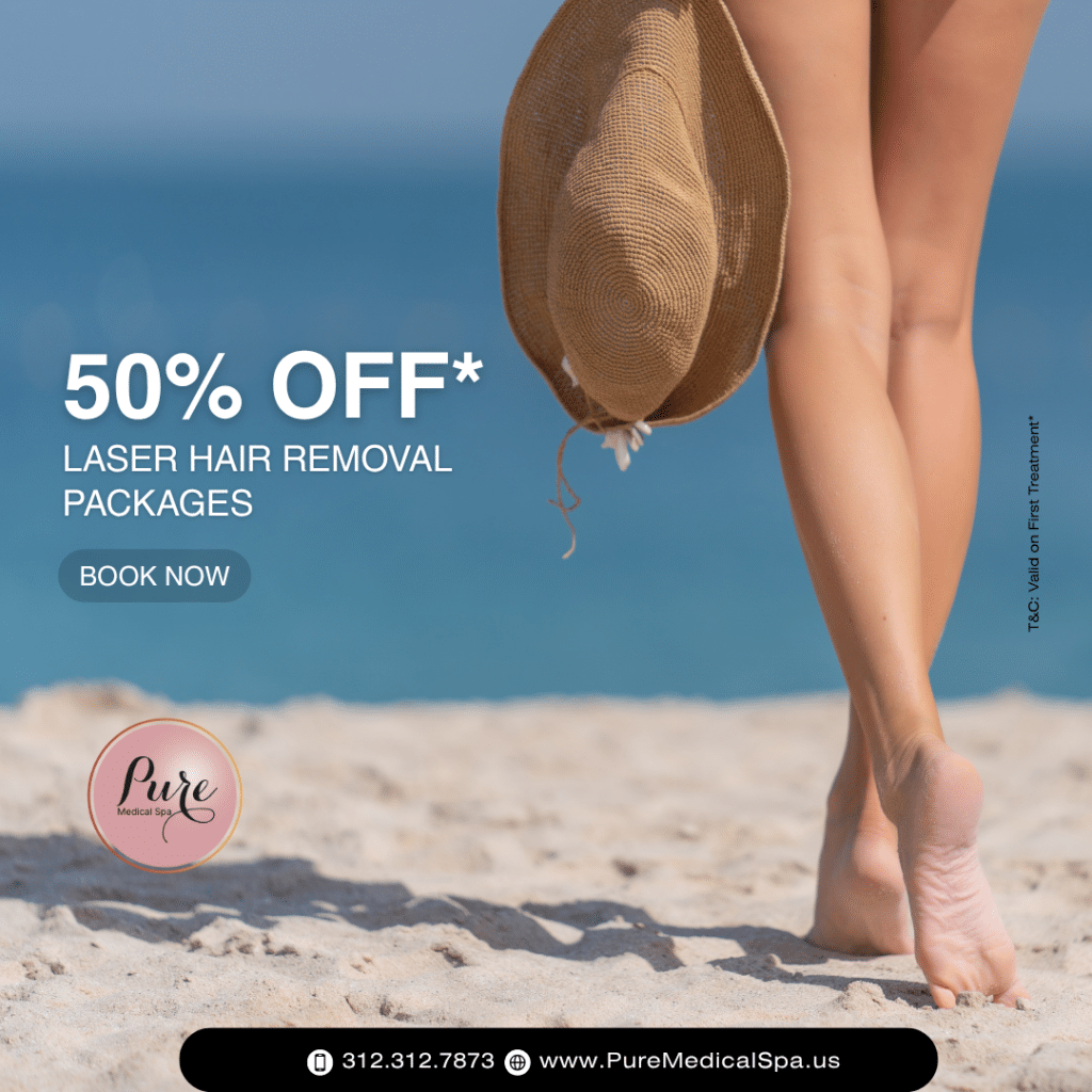 50% OFF Laser Hair Removal 50% OFF Laser Hair Removal