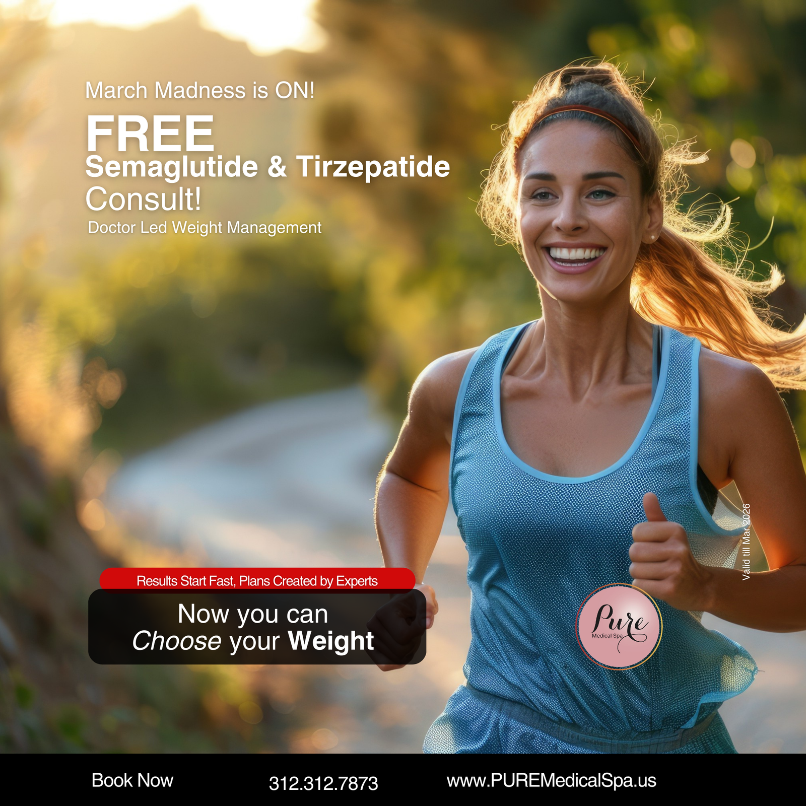 Free Semaglutide and Tirzepatide consult at PURE Medical Spa Chicago
