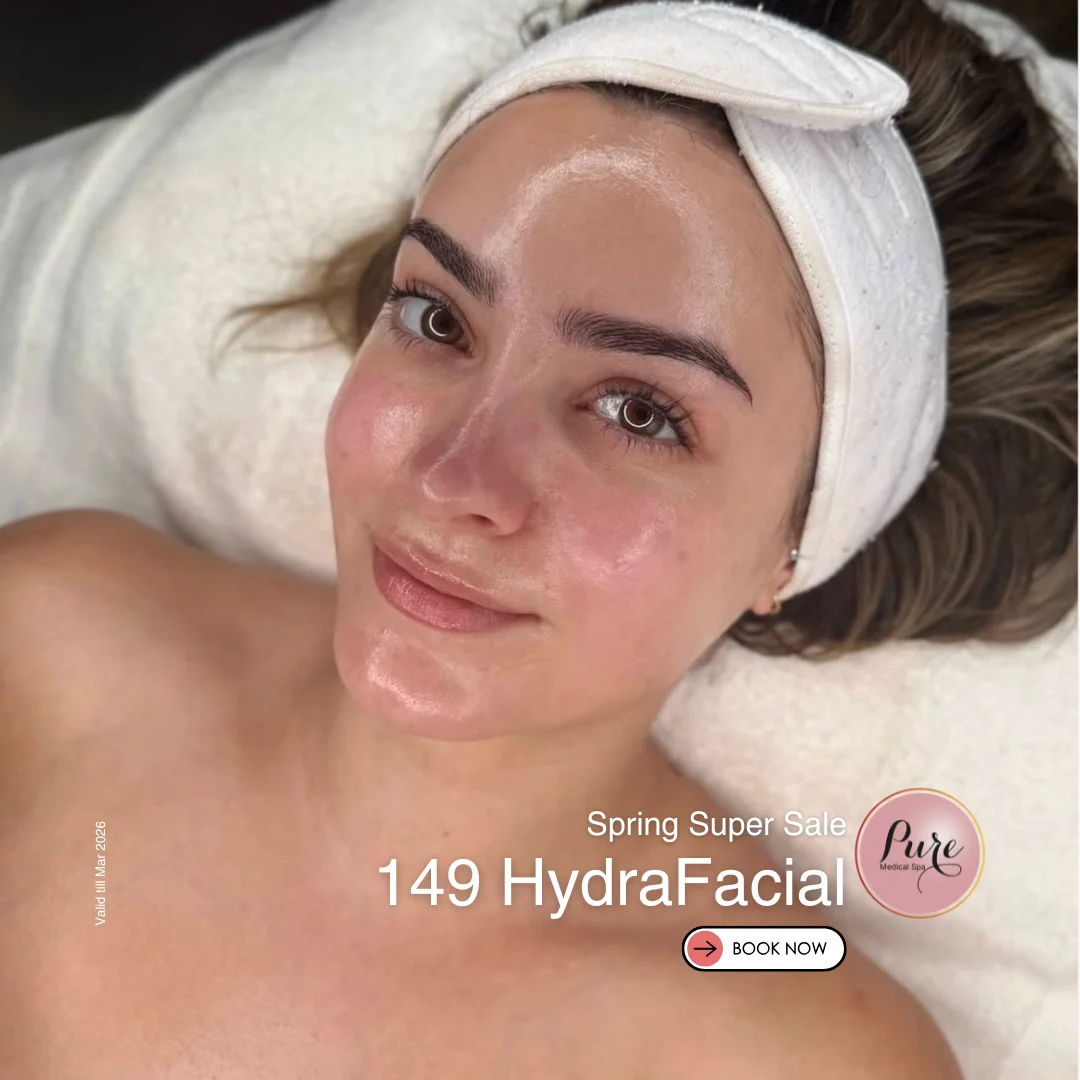 HydraFacial $149 spring offer at PURE Medical Spa Chicago