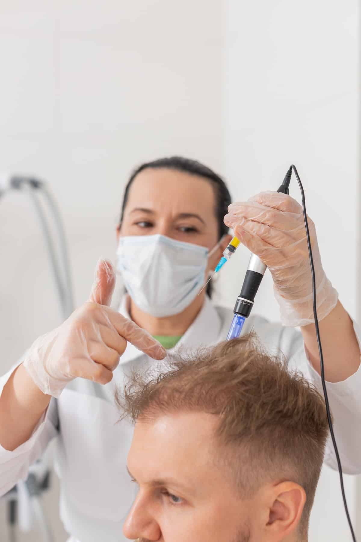 PURE Hair ReGrow Advanced PRP and microneedling hair restoration Chicago