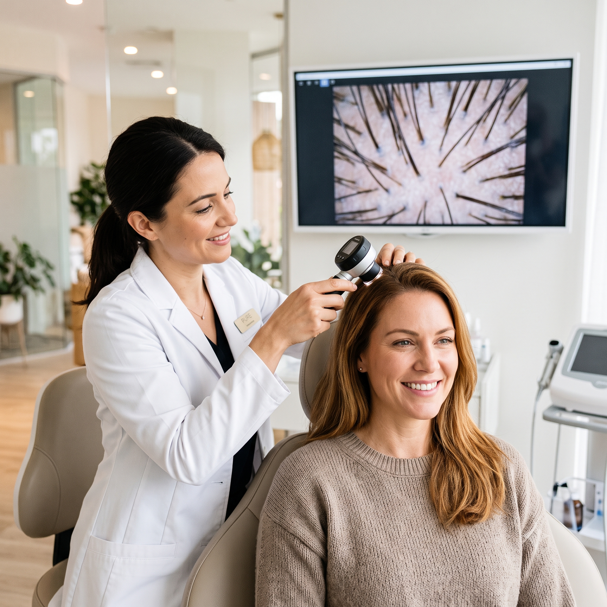 Hair and Scalp Analysis Near Me Digital Diagnosis